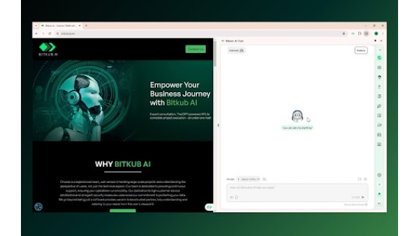 Bitkub Moonshot AI Assistant - Chrome Extension