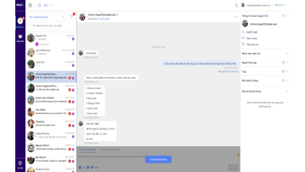 Bizfly Chatbot AI - Chrome Extension