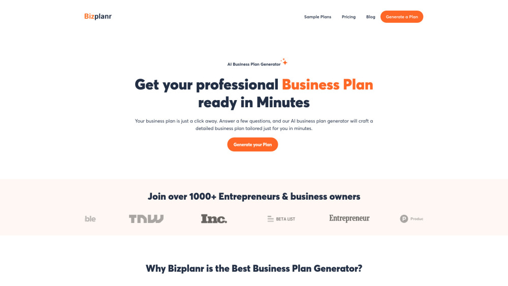 Bizplanr