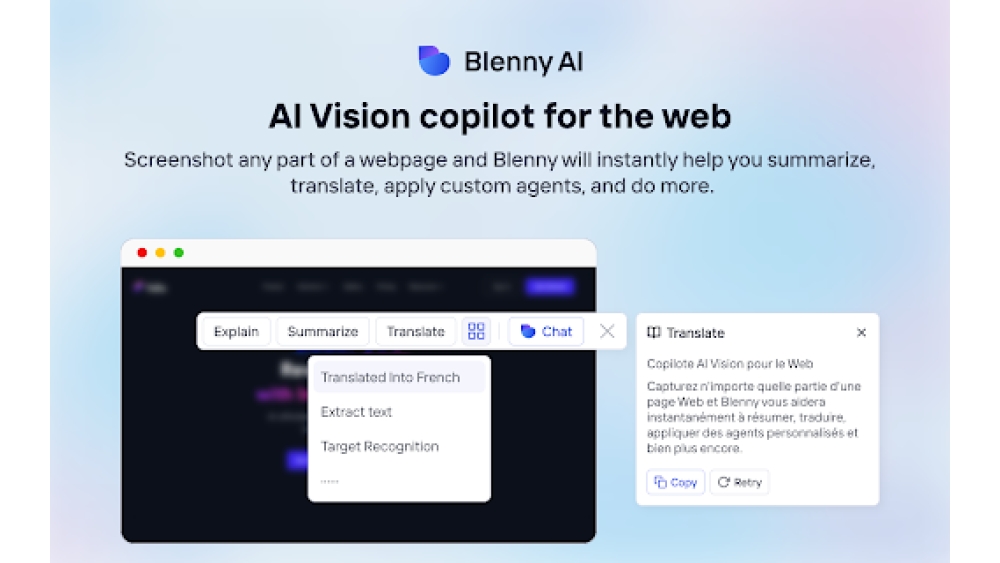 Blenny - Chrome Extension