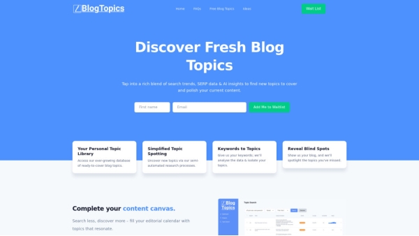 BlogTopics