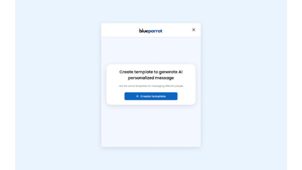 Blueparrot - Chrome Extension