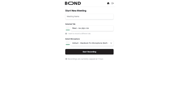 BOND v1 - Chrome Extension