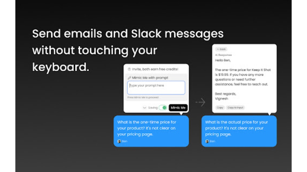 BrainMimic - Chrome Extension