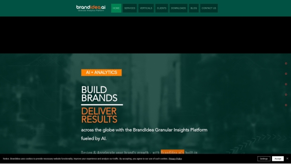 BrandIdea AI Granular Analytics Platform