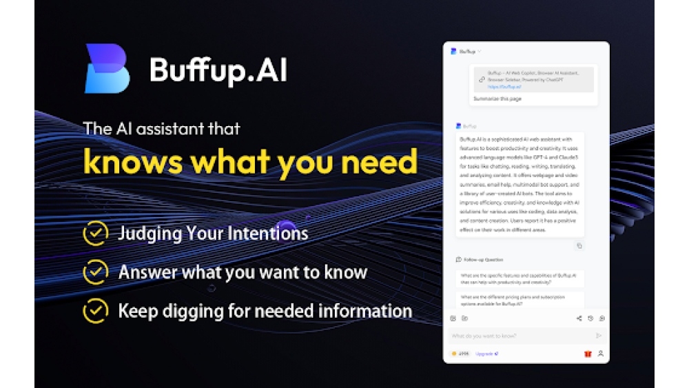 Buffup.ai - Chrome Extension