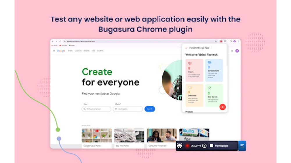Bugasura - Chrome Extension