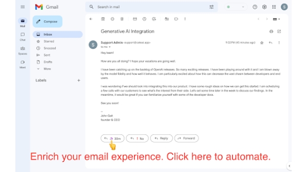 CakeAI - Chrome Extension