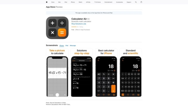 Calculator Air - Math Solver