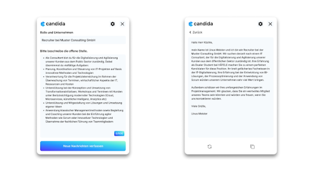 Candida - Chrome Extension