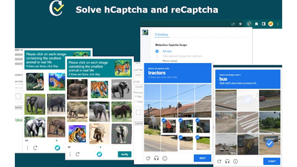CAPTCHA Solver - Chrome Extension