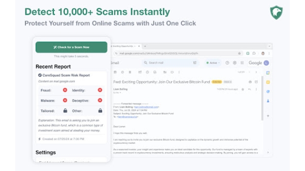 CareSquad AI - Chrome Extension