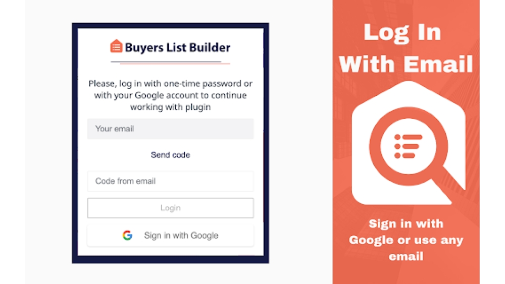 Cash Buyers List Extension - Chrome Extension