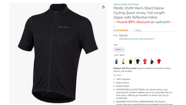 Cashcart - Chrome Extension