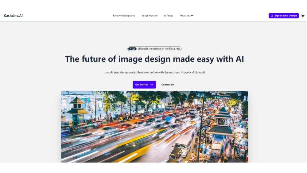 Cashzine.AI — SmarterCashzine.AI — Smarter Image Editing with AI Image Editing with AI