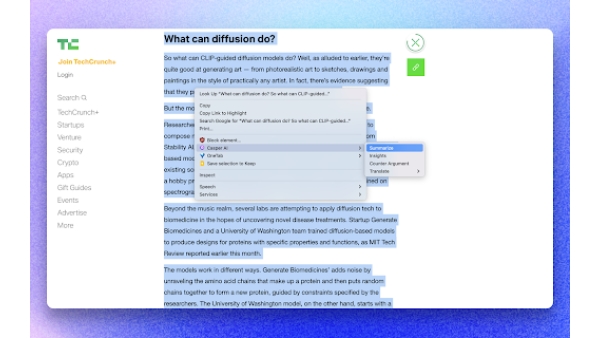 Casper AI - Chrome Extension