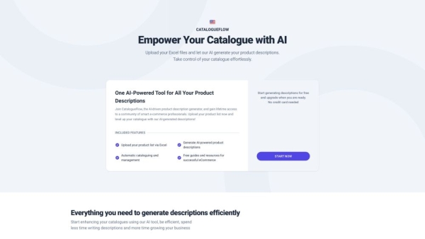 Catalogue Flow Manager