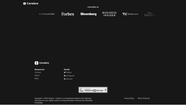 Cerebro - AI-Powered Knowledge Management