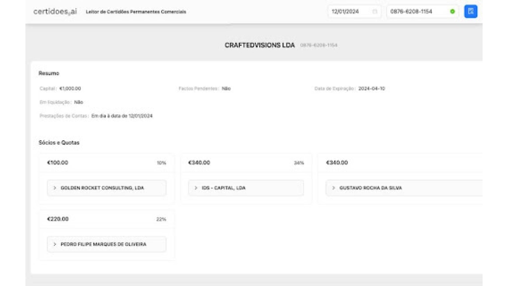 certidoes.ai - Chrome Extension