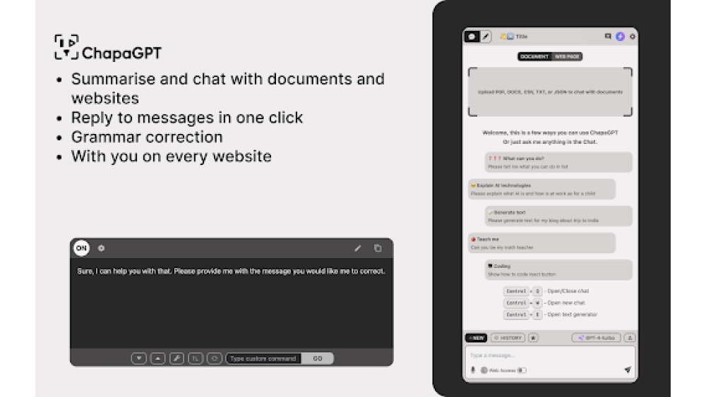 ChapaGPT - Chrome Extension