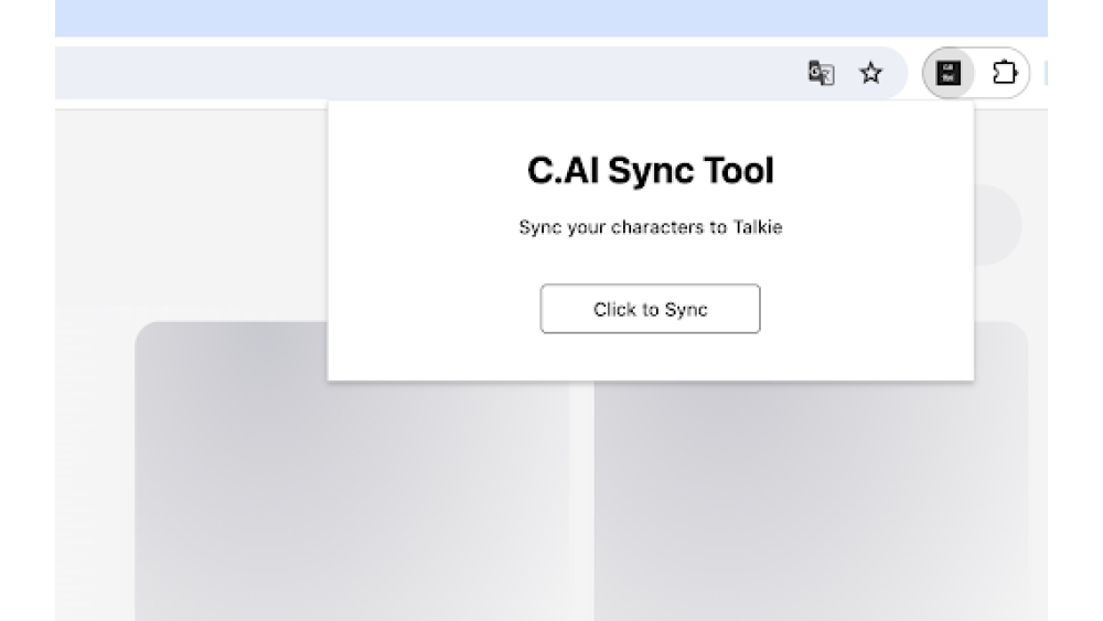 Character AI Synchronizer - Chrome Extension
