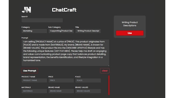 ChatCraft - Chrome Extension
