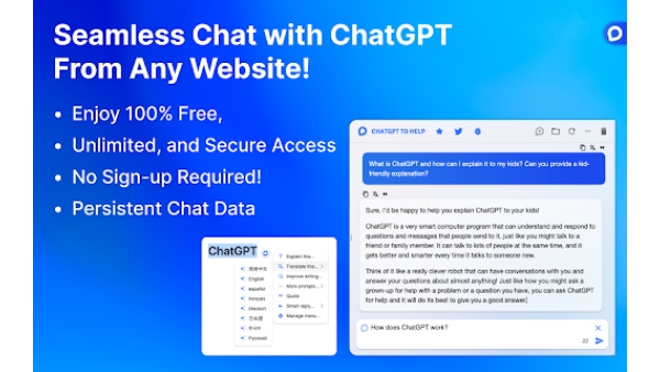 ChatGPT2Help - Chrome Extension