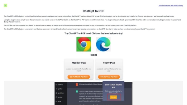 ChatGpt2Pdf