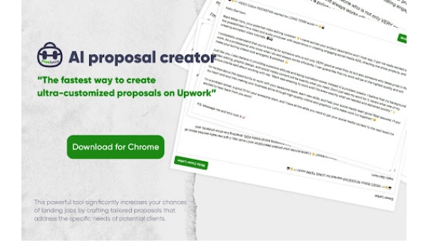 ChatGPT AI Proposal Generator for Freelancers - Chrome Extension