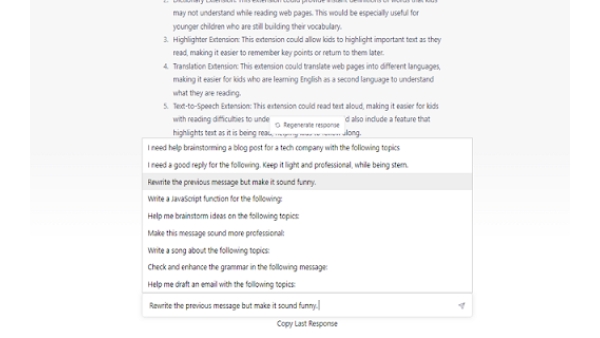ChatGPT Assistant - Autocomplete Prompts - Chrome Extension