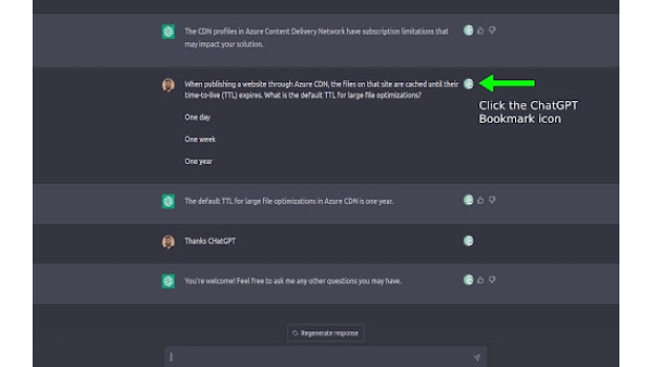 ChatGPT Bookmark - Chrome Extension