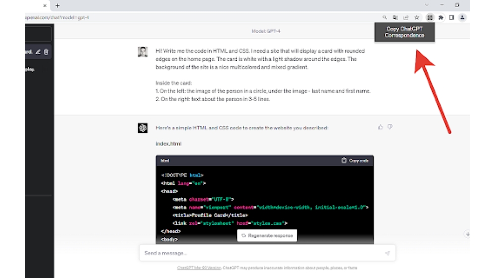 ChatGPT Clipper - Chrome Extension