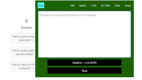 ChatGPT Conversation Logs - Chrome Extension