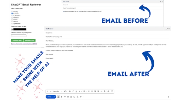 ChatGPT Email Reviewer - Chrome Extension