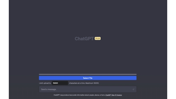 ChatGPT File Uploader Extension - Chrome Extension