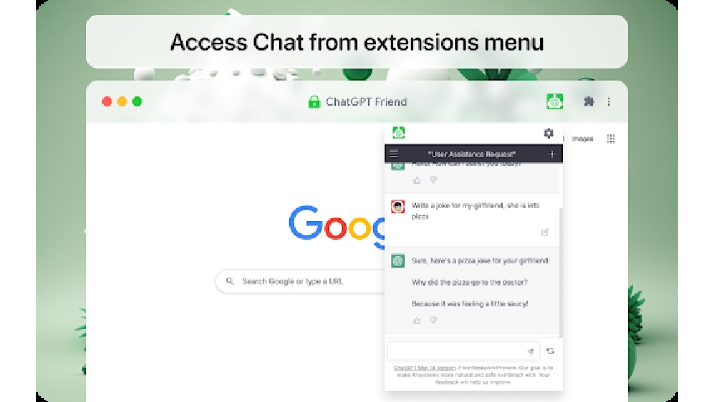 ChatGPT Friend - Chrome Extension