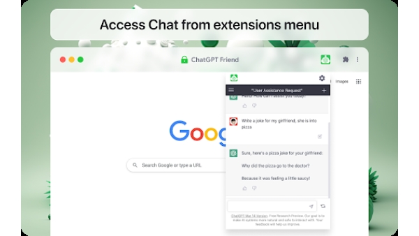 ChatGPT Friend - Chrome Extension