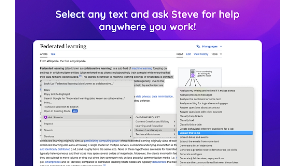 ChatGPT & Gemini AI Help - Chrome Extension