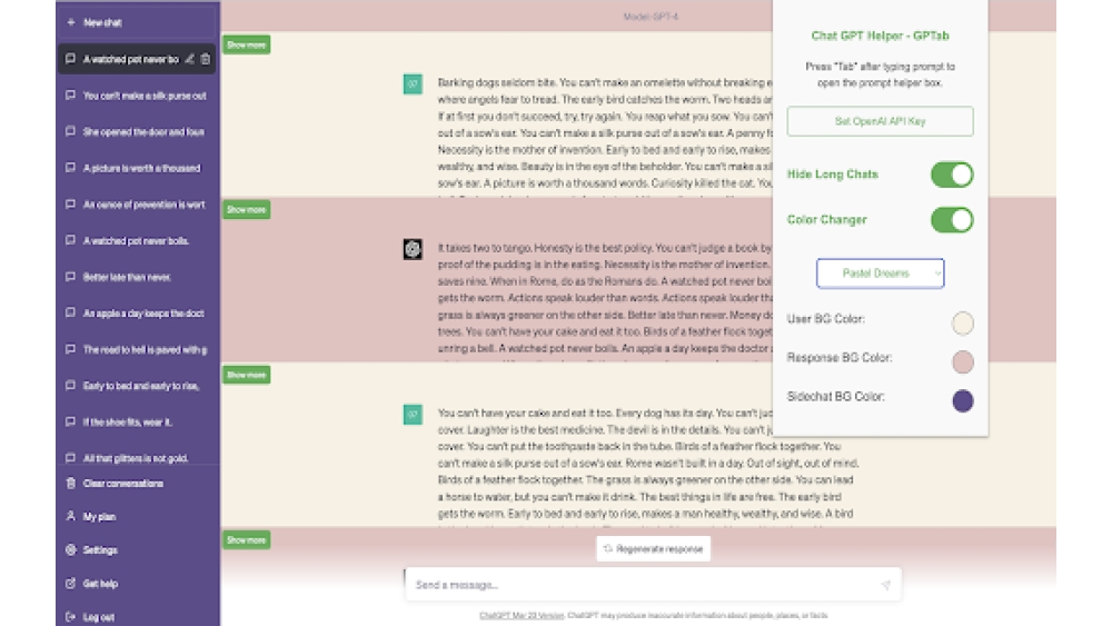 ChatGPT Helper - GPTab Chrome Extension - Chrome Extension