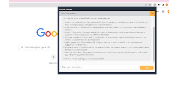 ChatGPT on Amazon - Chrome Extension