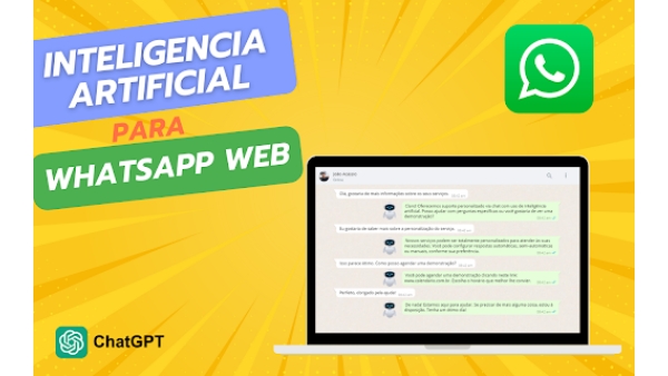 ChatGpt para WhatsApp Grátis - Chrome Extension