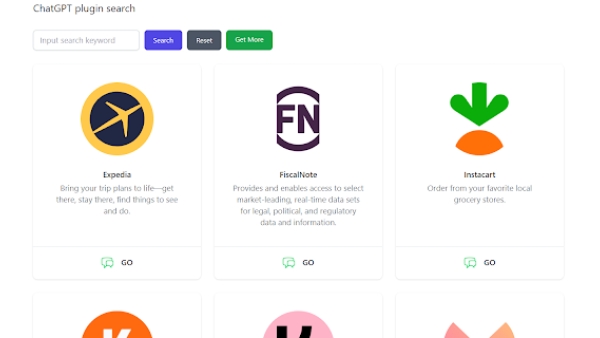 ChatGPT Plugins Search - Chrome Extension