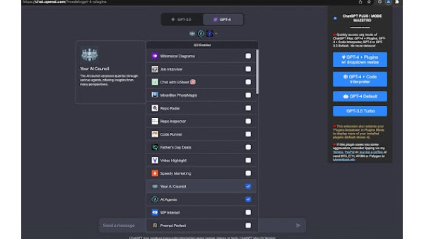ChatGPT Plus - Chrome Extension