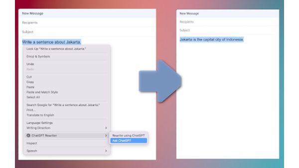 ChatGPT Rewriter - Chrome Extension