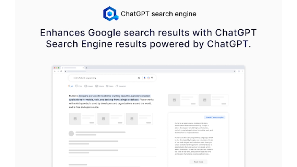ChatGPT Search Assistant - Chrome Extension