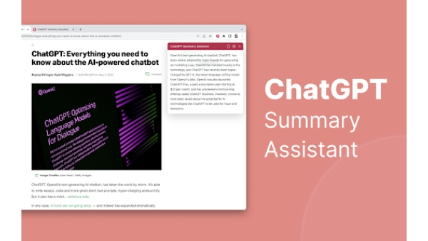 ChatGPT Summary Assistant - Chrome Extension