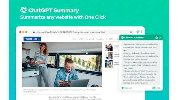ChatGPT Summary - Chrome Extension