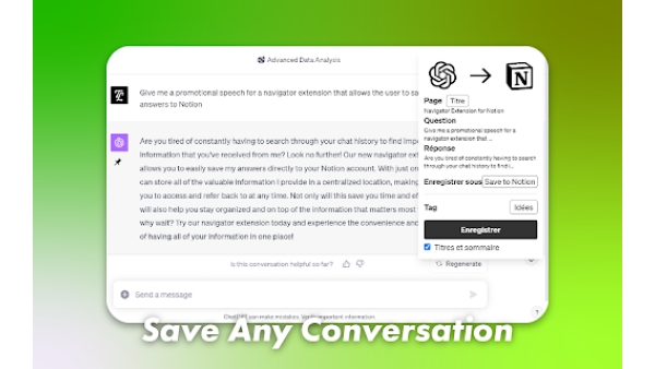 ChatGPT to Notion - Chrome Extension
