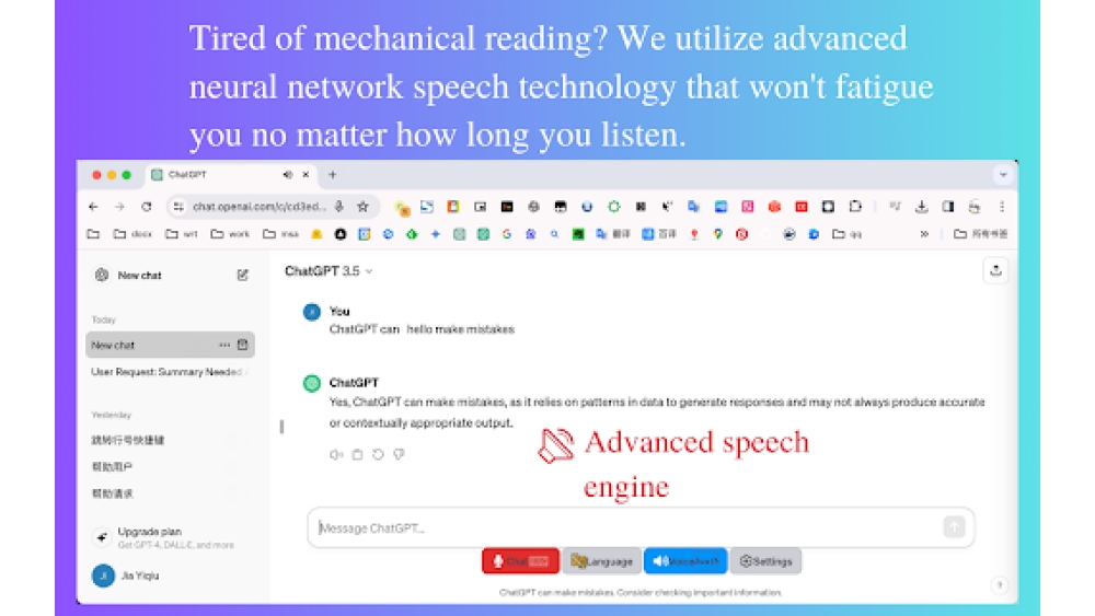 ChatGPT Voice Master - Chrome Extension