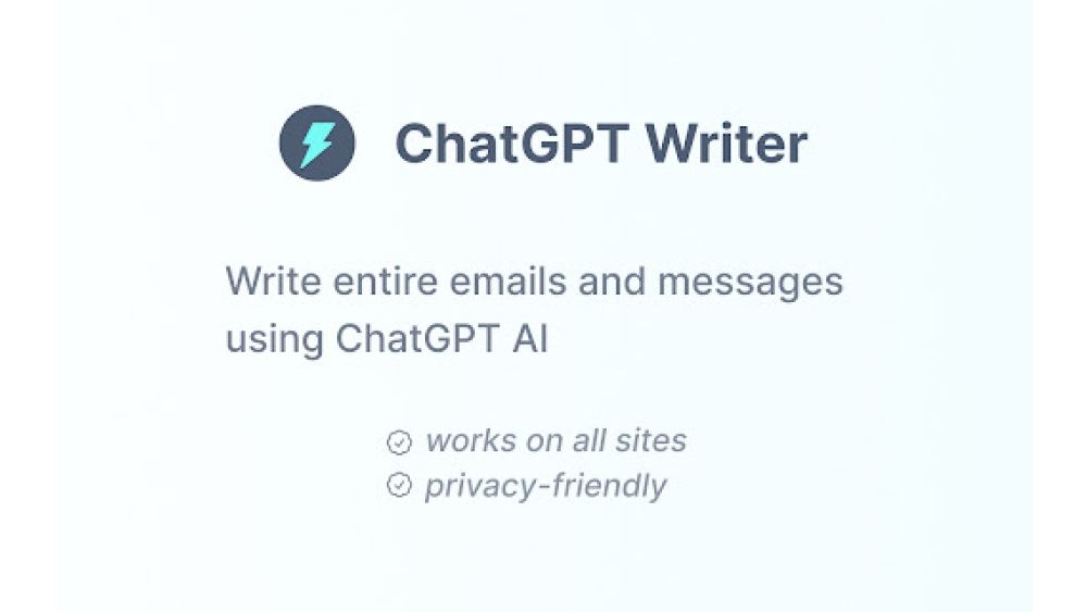 ChatGPT Writer - Chrome Extension